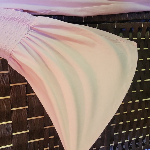 IMNYC Isaac Mizrahi Light Pink Bell Sleeve Blouse - Picture 3 of 7